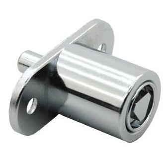 Cerradura con boton pulsador - P524  - Camlock Systems - de llave / de armarios