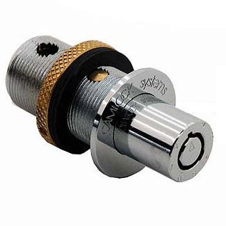 Cerradura de llave - 22455MKIV  - Camlock Systems - para escaparate / de latón