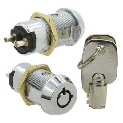 Interruptor de llave - S202 series - Camlock Systems - unipolar / electromecánico