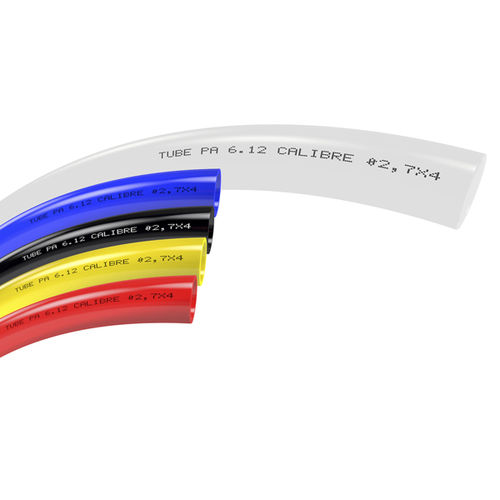 Tubo semirrígido de PA - TRICOFLEX - para aire comprimido / para carburante / para productos químicos