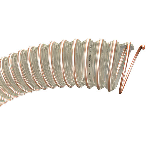 Conducto de aire flexible - WINDFLEX 1500 PU - TRICOFLEX - de poliuretano / para ventilación / de extracción de humos