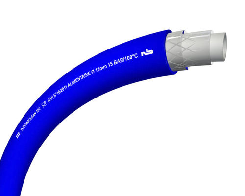 Manguera resistente a los microbios - THERMOCLEAN&reg; 100 - TRICOFLEX - para agua / con refuerzo de poliéster / de PVC