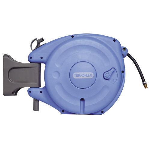 Enrollador de tubo neumático - MINIREEL PRO - TRICOFLEX - retráctil / para aire comprimido / con barra de soporte