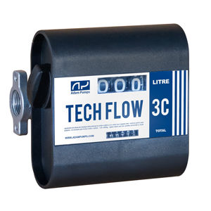 Caudalímetro volumétrico - Tech Flow 3C - Adam Pumps - con disco variable / para carburante / de precisión