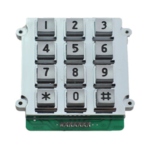 Teclado numérico 12 teclas - B518 - Joiwo Explosion Proof Science and Technology - de pared / de acero inoxidable / de zinc