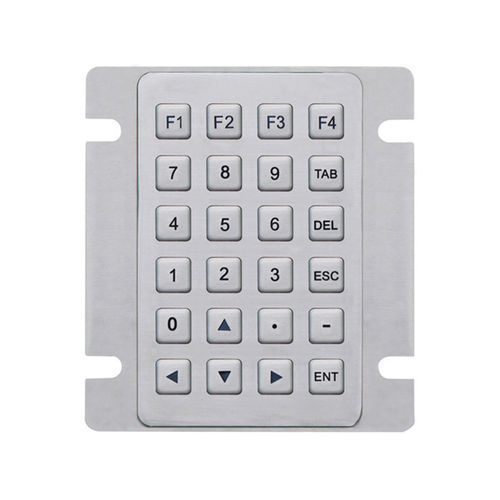 Teclado numérico 24 teclas - B767 - Joiwo Explosion Proof Science and Technology - empotrable / de acero inoxidable / USB