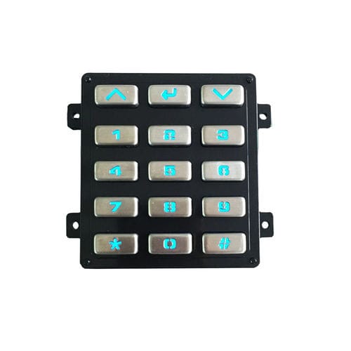 Teclado numérico 15 teclas - B882 - Joiwo Explosion Proof Science and Technology - empotrable / de metal / IP65