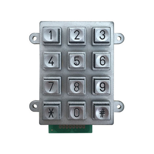 Teclado numérico 12 teclas - B509 - Joiwo Explosion Proof Science and Technology - de pared / de zinc / IP54