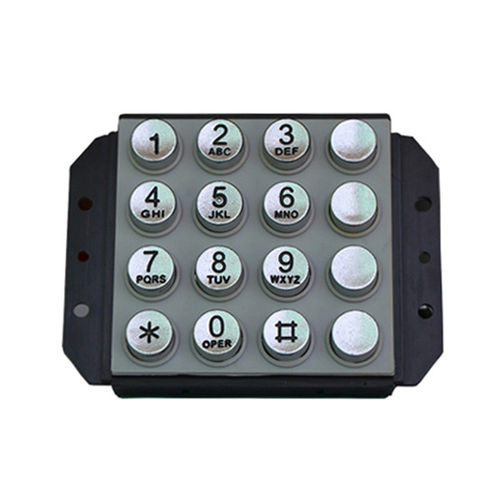 Teclado numérico 16 teclas - B502 - Joiwo Explosion Proof Science and Technology - de pared / de zinc / IP65