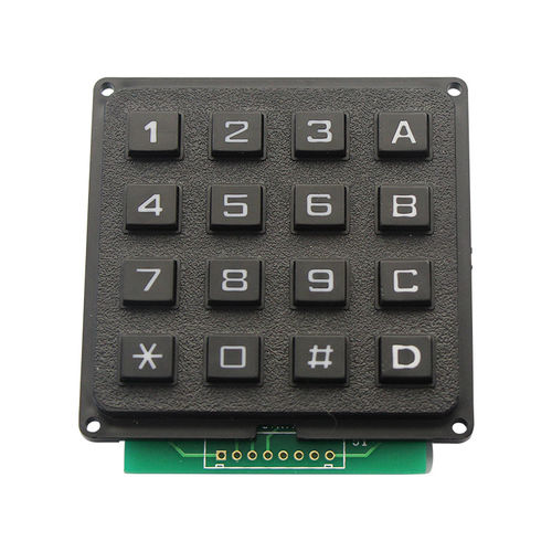 Teclado numérico 16 teclas - B101 - Joiwo Explosion Proof Science and Technology - empotrable / piezoeléctrico / de plástico