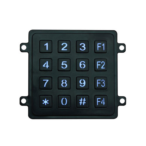 Teclado numérico 16 teclas - B201 - Joiwo Explosion Proof Science and Technology - de pared / de plástico / IP65