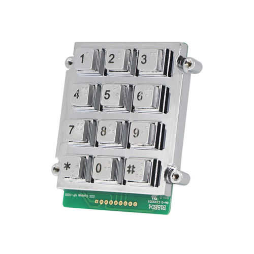 Teclado numérico 12 teclas - B534 - Joiwo Explosion Proof Science and Technology - de pared / de zinc / USB