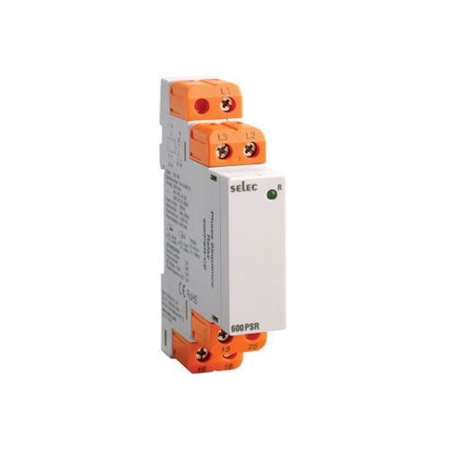 Relé de control de tensión - 600PSR - SELEC Controls Pvt. Ltd. - de fases / 1NA/NC / AC