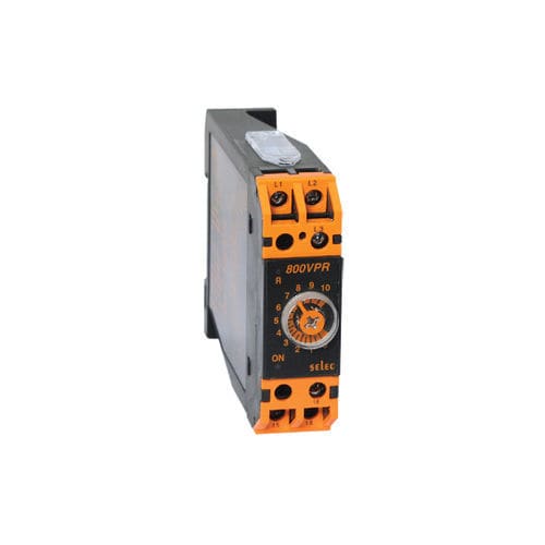 Relé de protección de sobretensión - 800VPR-3 - SELEC Controls Pvt. Ltd. - de subtensión / de fases / 1NA/NC