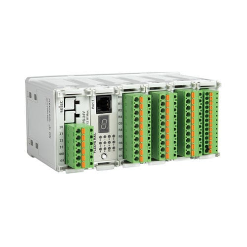 Autómata programable en riel DIN - Flexys Rail - SELEC Controls Pvt. Ltd. - con E/S integradas / salidas digitales / salidas analógicas