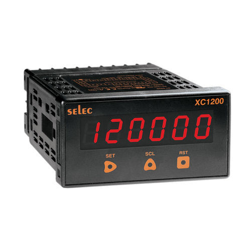 Contador de impulsos - XC1200 - SELEC Controls Pvt. Ltd. - de tiempo / binario / digital
