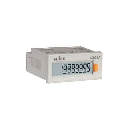 Contador totalizador binario - LXC900A-V - SELEC Controls Pvt. Ltd. - digital / electrónico / para montaje en panel