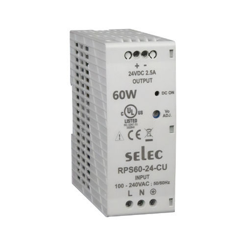 Alimentación eléctrica en riel DIN - RPS60 series - SELEC Controls Pvt. Ltd. - AC/DC