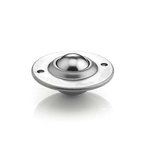 Rodillo esférico de acero inoxidable - Type 31 series - GUITEL HERVIEU - con collarín / para cargas pesadas