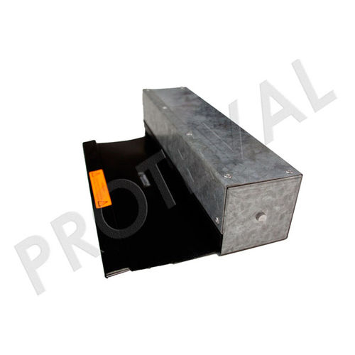 Protección enrollable para tornos - Proteval fuelles para maquinaria sl - con cajón / para centro de mecanizado / vertical