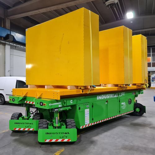 Transportador autopropulsado eléctrico - IL30MES - INDUSTRIAL LIFT - de 2 ejes / elevador / plataforma