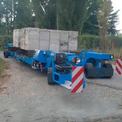 Transportador autopropulsado con motor diésel - IL20M-90° - INDUSTRIAL LIFT - de 2 ejes / elevador / plataforma