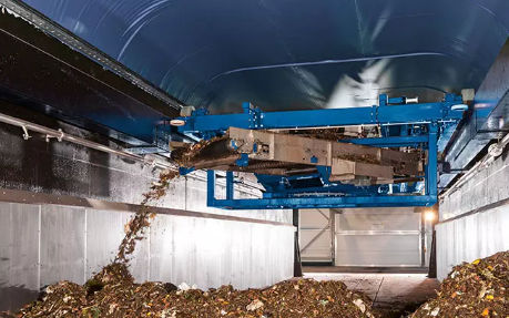 Estación de tratamiento de residuos orgánica - Eggersmann Recycling Technology