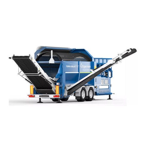 Criba de tambor - TERRA SELECT T 60 - Eggersmann Recycling Technology - móvil / para productos a granel