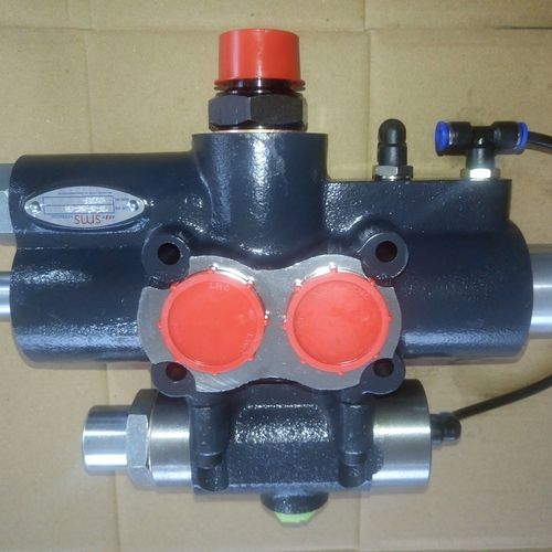 Distribuidor hidráulico de globo - VX-01-01-A ,VX-01-01-B - SMS Hydraulic Ltd.Co. - accionado neumáticamente / de hierro fundido / de aluminio