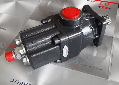 Bomba hidráulica de pistón - P-6060-01 - SMS Hydraulic Ltd.Co. - con motor hidráulico / de aluminio / de hierro fundido