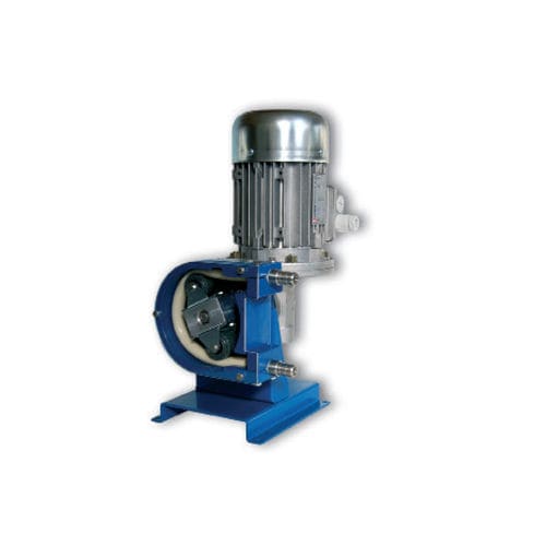 Bomba peristáltica - AS FX - FLUIMAC - para productos químicos / para fangos / con motor eléctrico