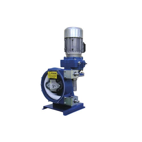 Bomba peristáltica - ASP VX - FLUIMAC - para productos químicos / para fangos / con motor eléctrico