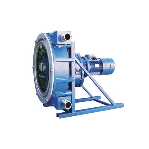Bomba peristáltica - ASP IX - FLUIMAC - para productos químicos / para fangos / con motor eléctrico