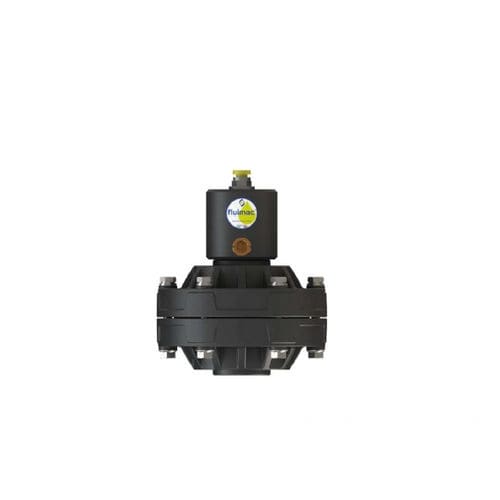 Amortiguador de pulsación de membrana - D020 - FLUIMAC - neumático / de plástico