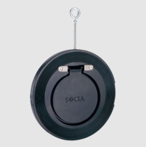 Válvula de retención de clapeta - 635E - SOCLA - para agua / wafer / de acero