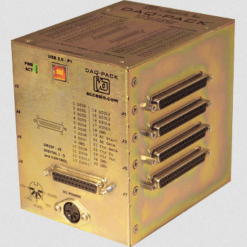 Sistema de entrada/salida digital - DAQ-PACK - ACCES I/O Products, Inc. - analógico / USB / 8 canales