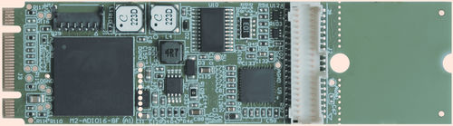 Tarjeta E/S analógica - M.2-ADIO16-8F - ACCES I/O Products, Inc. - con 4 salidas analógicas / 8 canales / con 4 entradas analógicas