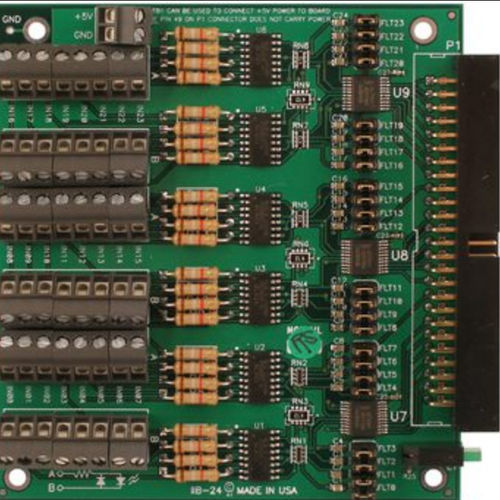 Tarjeta de entrada digital - IIB-24 - ACCES I/O Products, Inc. - TTL / montada en circuito impreso / jumper