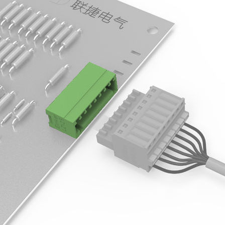 Conector tarjetas-cables - LZ1R-2.50 series - Elinker Electric - PCB / plano / macho
