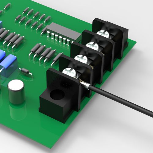 Bloque de conexión para circuito impreso - LW1MC-10.00 series - Elinker Electric - con tornillo