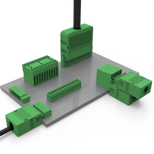 Bloque de conexión push-in - LZ6-3.81 - Elinker Electric - de material plástico / modular
