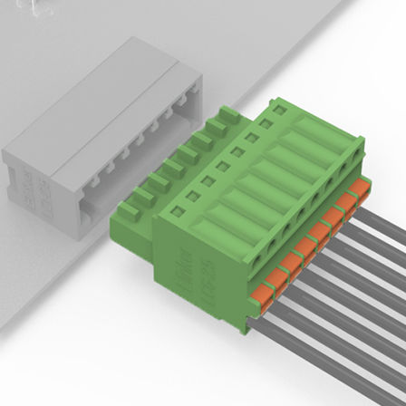 Conector tarjetas-cables - LC6-2.5 series - Elinker Electric - PCB / plano / hembra