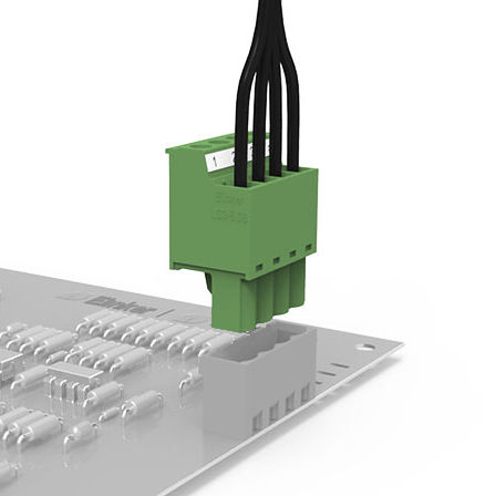 Bloque de conexión para PCB - LC3-5.08 - Elinker Electric - enchufable / con tornillo / push-in