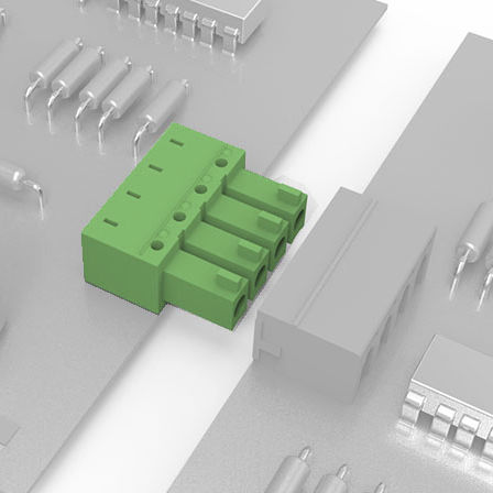 Bloque de conexión para PCB - LC12R-3.5 - Elinker Electric - push-in / de material plástico