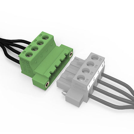 Conector hembra - LC10MG-5.08 - Elinker Electric - multipolar / de plástico / de latón