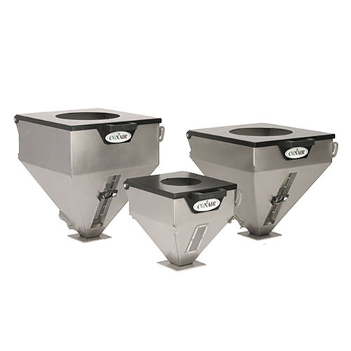 Cargador de tolva para granulado de plástico - JIT series - Conair - para transporte neumático / para la industria del plástico