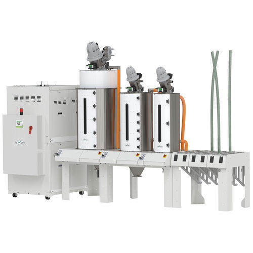 Tolva de secado - MedLine® ResinWorks series - Conair - para granulados de plástico / para barredor / con secador