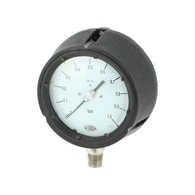 Manómetro relativo - M5050  - GEORGIN S.A. - analógico / roscado / de acero inoxidable