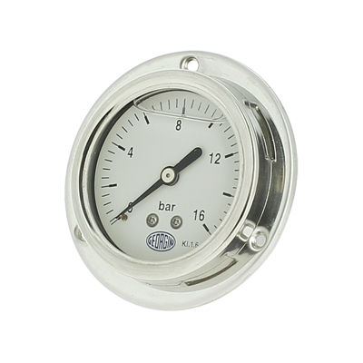 Manómetro relativo - M5010  - GEORGIN S.A. - analógico / de esfera / de acero inoxidable
