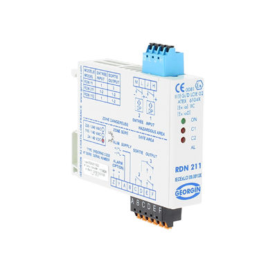 Relé estático 24 Vcc - RDN series - GEORGIN S.A. - 48 V CC / 110 V CA / en riel DIN